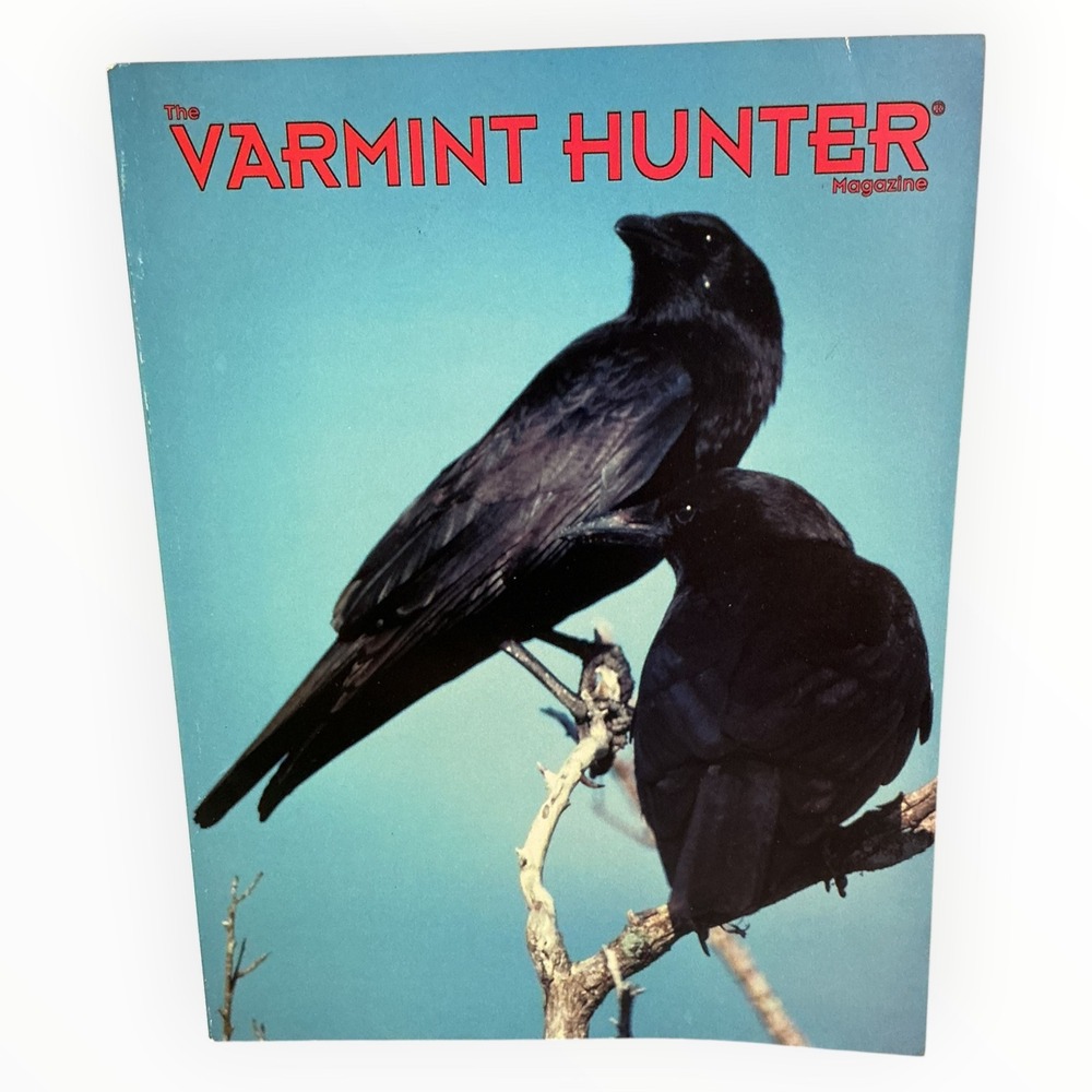 Varmint Hunter Magazine October 2001 Issue 40 Crow Coyote Fox Predator Hunting